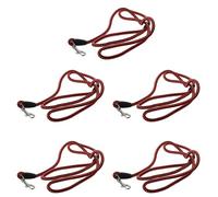 Giwnhvx 5X Laisse en Cuir Artificiel Tresse pour Chien - S