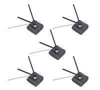 Giwnhvx 5X Mecanisme D'Horloge Mecanisme Ensemble DIY pour Pieces D'Horloge Horloge Murale Quartz Heure Minute Minute