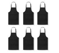 Giwnhvx 6 pièces pour adultes avec 2 poches, réglable, artistique pour cuisiner, cuisiner, peindre, créer, griller, activités