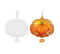 Giwnhvx 6 PièCes Sublimation Wind Spinner Blanks 3D Wind Spinners Hanging Wind Spinners pour la DéCoration de Jardin ExtéRieur B 8 Pouces