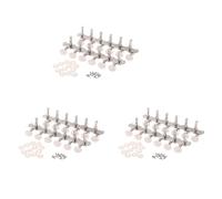 Giwnhvx 6 x 6R6L 12 cordes guitare acoustique accordeur Peg Tuner Machine Tête String Tuner Bouton