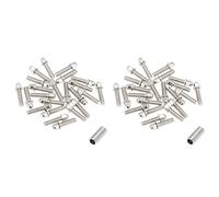 Giwnhvx 60pcs 1.9 2.2 Wheel Rim Imperial M3 Vis Décoration pour 1/10 RC Crawler Axial SCX10 90046 AXI03007 Wraith TRX4, A