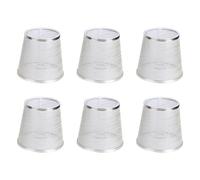 Giwnhvx 6X Chevet Mini Abat-Jour Transparent Lustre Lampe en Tissu Applique Murale Lampe de Bureau Remplacement Coque Couverture