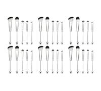 Giwnhvx 6X Pinceaux de Maquillage en Perles Perles de Silicone Maquillage DIY Pinceaux CosméTiques Kit de Pinceaux en Perles pour le Bricolage