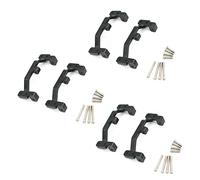Giwnhvx 6X Support avec Base en Métal pour MN D90 D91 D99S MN90 MN99S 1/12 RC Pièces de Mise à niveau pour Voiture, Noir