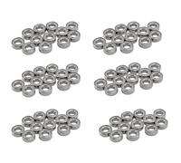 Giwnhvx 72PCS Roulement en Acier 3X6X2Mm pour C14 C24 C34 C44 MN D90 MN-90 MN99S RC Pièces de rechange de voiture Accessoires de mise à niveau