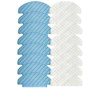 Giwnhvx 8 X Lingettes Jetables + 8X Lingettes de Nettoyage Chiffon pour PièCes D'Aspirateur Ozmo T8 (Paquet de 20)