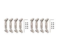 Giwnhvx 8PCS Arbre de Transmission En Métal CVD pour D12 C14 C24 B16 B36 B24 MN D90 MN99S MN-90 RC Auto Pièces De Mise À Niveau Accessoires De Rechange