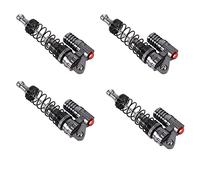 Giwnhvx 8x Amortisseur Hydraulique 'Amortisseur En Alliage 'Amortisseur sur chenilles 1:10 Rc pour 1/10 Axial Scx10 90022 90028 90021 D90
