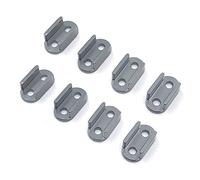 Giwnhvx 8X pour D12 B14 B24 B16 B36 pour Auto Amortisseur Molle Un Arbalète Support de Montage pour Fixe, Titane