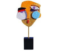 Giwnhvx Abstrait Sculpture Statue domestique Décoration Figure en Résine Ornements Salon de Table, A