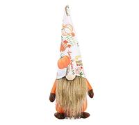 Giwnhvx Action de grâces Gnome Harvest Festival Tomte Nisse Elfe Suédois Maison Ferme Cuisine Étagère Décorations pour Plateaux un Plusieurs Niveaux