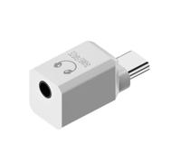 Giwnhvx Adaptateur audio de type C vers 3,5 mm 32 bits/384 kHz puce de décodage USB-C convertisseur de prise casque pour téléphones portables