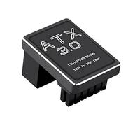 Giwnhvx Adaptateur d'alimentation GPU 180 degrés U Turn Connecteur 12+4P 16P à 16P pour carte de châssis de bureau Wire-B