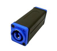 Giwnhvx Adaptateur de montage de panneau Speakon droit de qualité supérieure - Bleu vers bleu