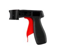 Giwnhvx Adaptateur de pulvérisation de peinture de polissage instantané, poignée de déclenchement d'aérosol avec serrure intégrale, ajustement universel, outil d'entretien de voitures