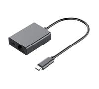 Giwnhvx Adaptateur Ethernet Type-C vers RJ45 Gigabit Ethernet Carte Réseau avec PD100W pour PC Portable Smartphone