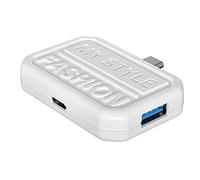 Giwnhvx Adaptateur Hub USB C 3 en 1 Type C Un Adaptateur USB 3.0 compatible pour ordinateur portable Accessoires pour PC Smartphone Splitter-A