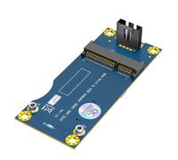Giwnhvx Adaptateur Mini PCI-e A USB 2.0 avec fente pour carte SIM pour module WWAN/LTE