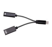 Giwnhvx Adaptateur multifonction 2 en 1, charge rapide Type-C vers USB OTG, prend en charge la charge rapide PD