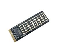 Giwnhvx Adaptateur PCI-E vers M.2 Convertir NVMe SSD Carte PCI-E 3.0 X4 vers NVMe M.2 Adaptateur Support 2230 2242 2260 2280 SSD