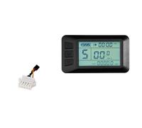 Giwnhvx Affichage de Vélo Électrique KT LCD7U KT-LCD7U Écran LCD pour Ordinateur avec Interface USB et Connecteur SM