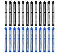 Giwnhvx Airless SprayGun 287033 et 287032 Lot de 24 filtres pour pistolet pulvérisateur Contractor II & FTx II, latex 100 Mesh et latex 60 Mesh