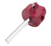 Giwnhvx Alésoir de tuyau en PVC avec arbre hexagonal - Joint en PVC pour conduites d'eau, lignes de vidange - Outil de plomberie pour coupe intérieure de tuyau B