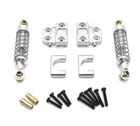 Giwnhvx Aluminium Essieu Arrière Ressort Fixation Bricolage RC Voiture Camion RC Voiture Accessoires pour MN 1/12 MN82 LC79 MN78 Argent