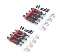 Giwnhvx Amortisseur en métal de 8 pièces avec extensible pour C14 C24 C34 MN D90 D99 MN90 MN99S Pièces de mise à niveau pour Auto RC, 3
