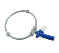 Giwnhvx Anneau de douche en forme d'anneau de douche à 360 degrés pour animal domestique facile à installer et à utiliser