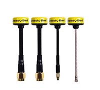 Giwnhvx Antenne 5.8GHz 2.0Dbi RHCP Antenne FPV SMA/RP-SMA/UFL/MMCX pour Drone de Course FPV