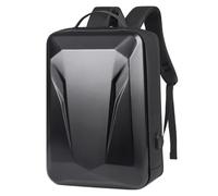 Giwnhvx Anti-vol pour ordinateur portable avec coque rigide imperméable de voyage mince sac d'ordinateur de jeu avec cadenas noir 15-16,1 pouces