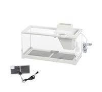 Giwnhvx Aquarium avec Lumière Intérieure, Mini Paysage, Ornements de Bureau pour pour la Décoration de Petits Espaces