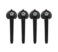 Giwnhvx Arbre d'ébène pour cordes pour violoncelle, bouton de réglage en nacre pour violoncelle, accessoires pour violoncelle, vis à ongles pour violoncelle, accessoires pour violoncelle, accessoires