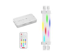 Giwnhvx ARGB Alimentation 8 Broches pour Carte Graphique Extension Alimentation RGB PSU pour Cartes Graphiques 30XX 40XX B