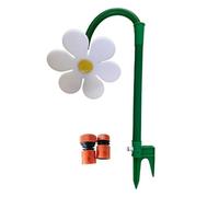 Giwnhvx Arroseur d'arrosage en forme de fleur rotatif à 720° pour jardin pelouse outil d'irrigation blanc