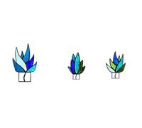 Giwnhvx Attrape-soleil pour décoration d'intérieur, jardin, cour, extérieur, bleu