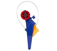 Giwnhvx Automatique Winter Ice Canne à Pêche Tip-Up avec Bobine Pliable Marqueur Drapeau pour Accessoires de Pêche Extérieur Bleu et Rouge