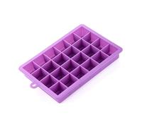 Giwnhvx Bac à glaçons en silicone avec couvercle, boîte carrée auxiliaire, purée, fromage, gelée, outil de cuisine, cocktail, cube facile à utiliser