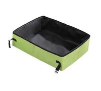 Giwnhvx Bac à Litière Pliable Bac à Litière Pliable Toilettes pour Chat Toilettes Portables de Voyage Étanches et Anti-Fuites pour Animaux de Compagnie Bac à Litière pour Chaton A