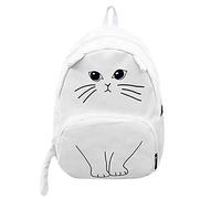 Giwnhvx Belle Impression De Chat Pour Les Adolescents Dames Casual Mignon Bookbags ()