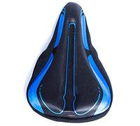 Giwnhvx Bicycle Housse de Siège Confort Housse de Siège pour Vélo de Montagne Housse de Coussin D'Équitation Respirante Et Épaisse Housse de Siège en Silicone Accessoires de Vélo Bleu