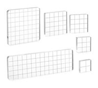 Giwnhvx Bloc de tampon acrylique, tampon d'encre transparente avec décoration de grille, plate-forme de timbre, ensemble d'outils pour tampons pour la création de cartes