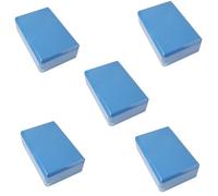 Giwnhvx Blocs de yoga cubes briques de renforcement pour le sport, fournitures de yoga, équipement de gym à domicile, bleu clair
