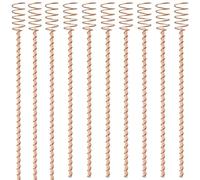 Giwnhvx Bobine de fil de cuivre pour piquetage de plantes électriques et horticulture en pépinière - 348,7 G Durable et facile à installer