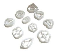 Giwnhvx Boho Lot de 10 emporte-pièces pour argile polymère, outils géométriques en argile polymère, kits d'argile polymère, argile polymère, kits d'argile polymère