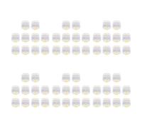 Giwnhvx BoîTe à Dents en Plastique pour ProthèSe Dentaire 60 PièCes avec Film BoîTe de Rangement pour ProthèSe Dentaire de Haute Qualité BoîTe à Dents à Membrane pour Implant Dentaire