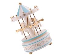 Giwnhvx BoîTe à Musique Allez BoîTe à Musique Ronde DéCorations de Chambre Rotatif Liquider BoîTe à Musique Meilleurs Cadeaux Cadeau pour GarçOns Filles B