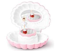 Giwnhvx Boîte à musique, boîte à bijoux cadeau d'anniversaire pour petite amie, décoration de la maison, décoration de Noël pour la maison, rose